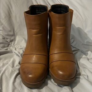 Elegant Tan Ankle Boots for Women